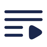 Playlist SVG Icon